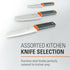 GSI Outdoors Santoku Knife Set for Camping, Grey