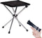 KOKSRY Portable Stool, 13.8 Inch High & 1.32 lbs Small Folding Chair, Telescopic