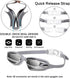 Swim Goggles - No Leaking Swimming Goggles with Nose Clip, Earplugs, Swim Cap and Case