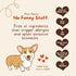 CocoTherapy 3 Pack of Banana Brulee Pure Hearts Coconut Cookies, 5 Ounces Each, Organic Dog Treats Made in USA