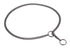 Alvalley Metal Chain Dog Show Collar - Adjustable Pet Slip Collar for Shows, Black, 16in Long, 1.6mm Thick