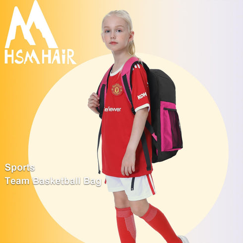 Backpack Hsmihair Basketball Large Sports Bag for Men&Youth,Gym Bag with Separate Ball & Shoes Compartment,Travel Bag