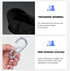 Fitness Pulley Cable Attachments, Tricep Extension Strap for Home Gym Fitness, Greater Range of Motion