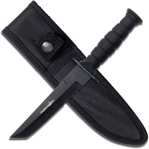Survivor HK-1023TN Fixed Blade Knife, 7.5-Inch Overall