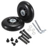 OwnMy 80mm x 23mm Luggage Wheels Replacement Set of 2, Mute Suitcase Replacement Wheels with Black Screws