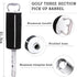 HOW TRUE Golf Ball Shag Bag with Aluminum Handle - Holds up to 70 Balls