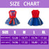 4th of July Dog Dress for Small Dogs, Patriotic Pet Cat Apparel (Medium)