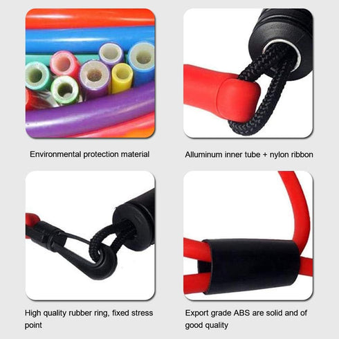 KIKIGOAL Golf Exerciser Resistance Bands for Fitness or Pilates Workout Gym Sports
