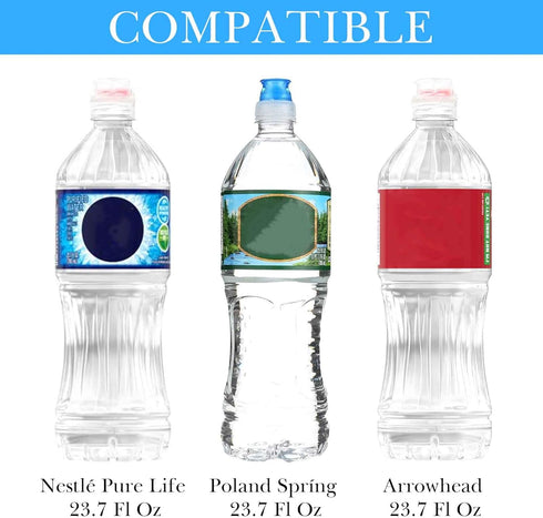 Linkidea 23.7 Oz Disposable Sport Cap Water Bottle Sleeve Compatible with Fl Arrowhead, Insulated Neoprene Plastic