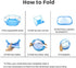 Small Animals C&C Cage Tent Breathable Transparent Pet Playpen Outdoor/Indoor Exercise Fence