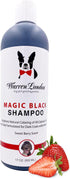 Warren London Magic Black Dog Shampoo, Brightens Darker Coats, Puppy and Cat Safe, Berry Scent, Made in USA, 17oz