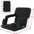 20.5"/ 25" LEMY Wide Adjustable Stadium Seat for Bleachers Portable Water Resistant Stadium Chair