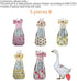 Supplies(5 D,S(0.55-1.65 Pounds))(4 4,M(1.65-3.85 Chicken Diapers for Hens & Pet Ducks - Reusable Washable Waterproof