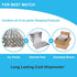 Packs Pack Packs Frozen 24 24 RAINBOW Dry Ice for Shipping Long Lasting, Reusable Cold Ice Sheets for Lunch Box