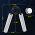 No Slip Heavy-Duty Metal Grip Strength Trainer for Muscle Building, Hand Rehabilitation, Home Gym Exerciser