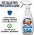 303 32oz (30215) Products Marine Clear Protective Cleaner - Cleans and Protects Vinyl and Plastics, Provides Superior
