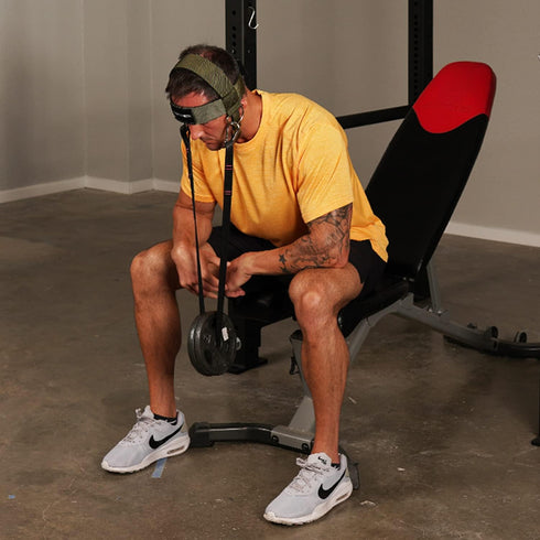 Iron Neck Harness, Neck Workout Accessory, Head Harness/Neck Weight Harness for Neck Training and Weight Lifting
