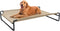 Veehoo Original Cooling Elevated Dog Bed - Outdoor Raised Cots for Large Dogs, Portable Standing Pet Bed with Washable