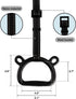 220lb(NO EXQ Home Kids Gymnastic Rings Pull up Rings for Chlidren Exercise,Indoor Gym Ring,Kids Gymnastics Rings