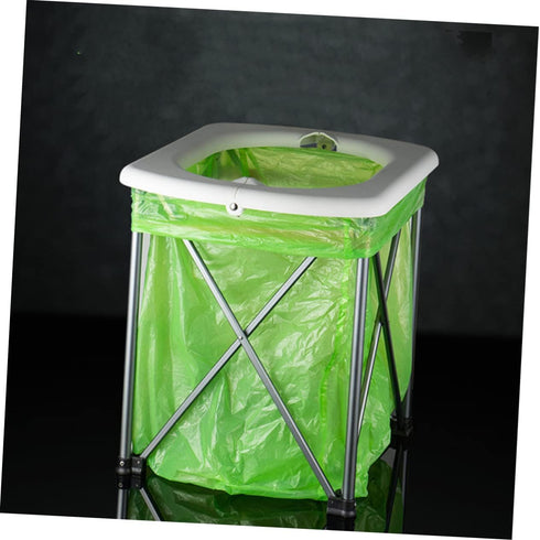 KOMBIUDA Folding Portable Outdoor Toilet Collapsible Camping Bathroom Sturdy Emergency Potty for Car Trips and Outdoor
