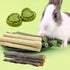 Chinchilla Rabbit Chew Toys Cleans The Mouth, Guinea Pig Chew Toy Protect Teeth, Apple Sticks Timothy Grass Sticks