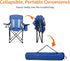 Large Folding Camp Chair by Amazon Basics - Comfortable Outdoor Seating