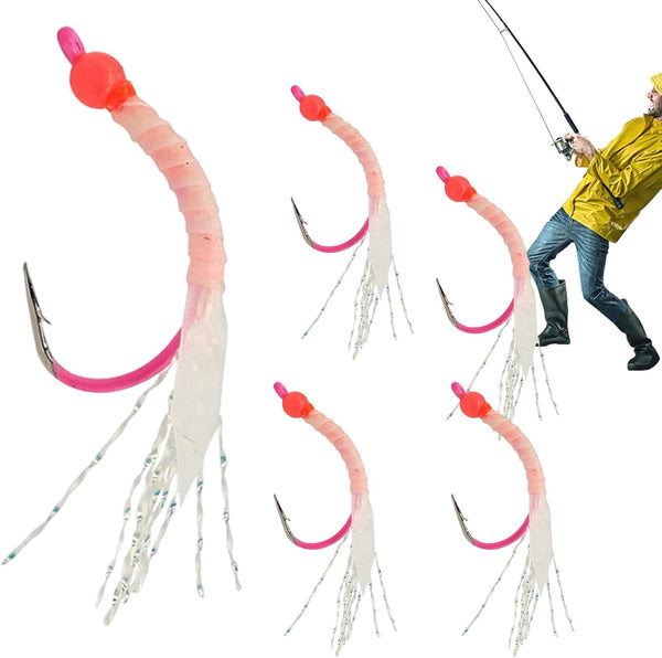 Generic Fishing Lure - Artificial Reflective Tail Bait Set - 1.77 Inches Reflective
