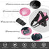 Bolux Dog Harness, No-Pull Reflective Vest, Breathable Adjustable Pet Harness with Handle for Outdoor Walking (Pink, M)