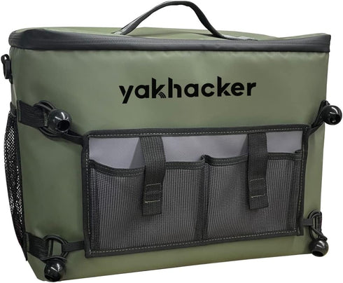Waterproof Kayak Cooler Bag, Portable Ice Chest for Kayaking, Travel, Lunch, Beaches & Trips, Lawn-Chair Style Seats