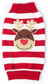 Cat Sweater Christmas Santa Claus, Warm Knitwear Clothes for Pet Cat in Winter
