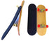 Haisalin 6Pcs 110mm 38mm Fingerboard Foam Grip Tape, x Fingerboard Grip Tape, Foam Finger Tape for Fingerboard