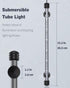 Pawfly 4.2 W Aquarium LED Light, 15.2 Inch Underwater Fish Tank Light with Timer and 8 Lighting Modes