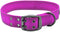 Max and Neo MAX Reflective Metal Buckle Dog Collar, X-Large Pink, We Donate a Collar for Every Collar Sold