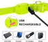 Reflective LED Dog Collar, Rechargeable Light Up Puppy Collar for Night Safety, Ideal as Lighted Cat Collar, X-Small,