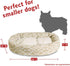 Majestic Pet 24" Athens Sand Sherpa Bagel Bed