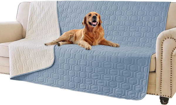 Waterproof Anti-Slip Dog Bed Cover and Pet Blanket Sofa Mat, Incontinence Mattress Protectors for Most Pets, 68x82