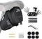 WOTOW Bike Repair Tool Kit & Saddle Bag, 14 in 1 Chain Tool Hex Key Wrench Multitool Set with Portable Under Seat Bag