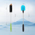 17 Blue/2Pack Long Bottle Brush, in Bendable Cleaner Brushes for Cleaning Neck Beer Bottles, Wine, Baby Bottles, Water