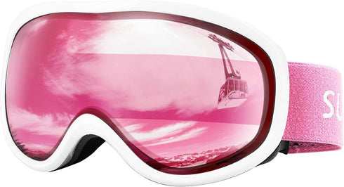 Supertrip Snow Ski Goggles, Anti-Fog, 100% UV Protection for Snowboard Skiing