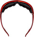 Hurricane Eyewear Category-5 Jet Ski Water-Sport Goggles - Red Floating Sunglasses with Polarized Smoke Lens