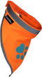 Orange Dog Bandana, Hi-Visibility Reflective Blaze for Large and Small Pets, Safety Accessories for Walking, Camping,