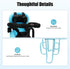 Rear Baby Bike Seat with Handrail - Child Carrier for Safe Riding
