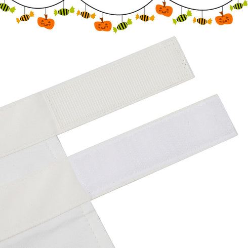 ADOGGYGO Fall Dog Necktie - Pet Tuxedo Collar with Orange Plaid Tie for Medium Dogs