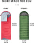 Sleeping Bags for Adults, Lightweight Waterproof Cold Weather Sleeping Bag for Camping Hiking Outdoor Travel with