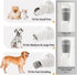 Pet Nail Grinder with LED Light & 2 Grinding Heads, 2-Speed Low Noise Powerful Dog Nail Trimmer for L/M/S Dogs/Cats