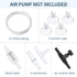 Pawfly Small Fish Foam Filter with Airline Tubing, Suction Cups, Check Valve, and Control Valve for 20 Gallon Tanks