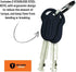 Kryptonite Keeper 785 Heavy Duty Bike Chain Lock, 2.8 Feet Long Anti-Theft Lock with Keys for Bike, Motorcycle,
