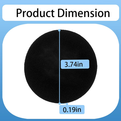 6 Pack Sponge Filter for Neabot & Neakasa P1 Pro Pet Grooming Kit & Vacuum