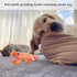 Kqcibz Floppy Lobster Dog Toys Plush Jumping Lobster Interactive Toy Motion Activated Moving Pet Toy, B