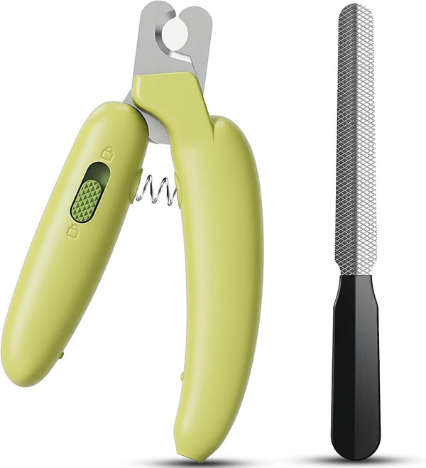 QDCYP Trimmers Dog Nail Clippers,Dog Nail for Small Medium Dogs and Cats - Professional Grooming Tool with Safety Lock